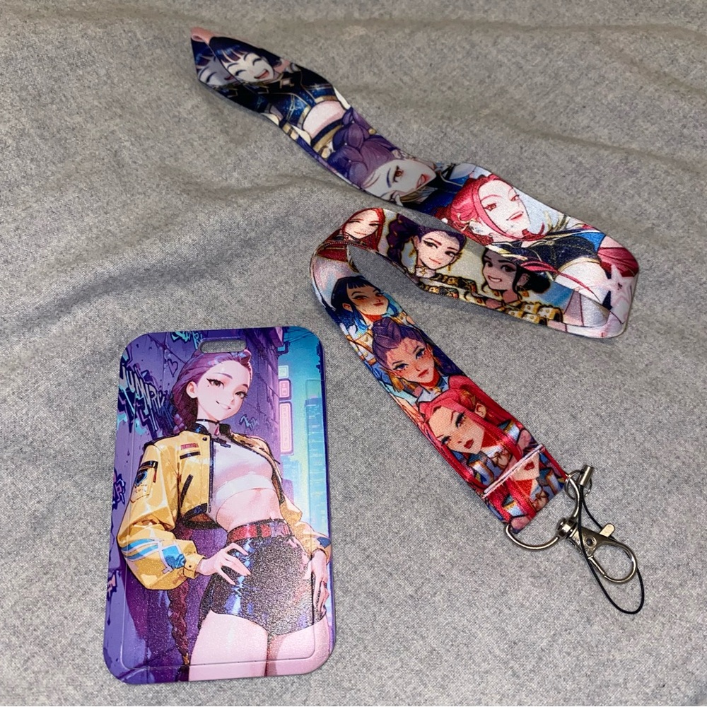 Kpop Demon Hunter - Rumi - Lanyard and ID card Holder